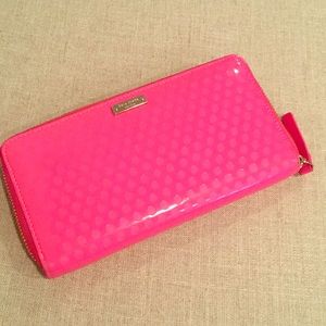 Kate Spade hot pink wallet